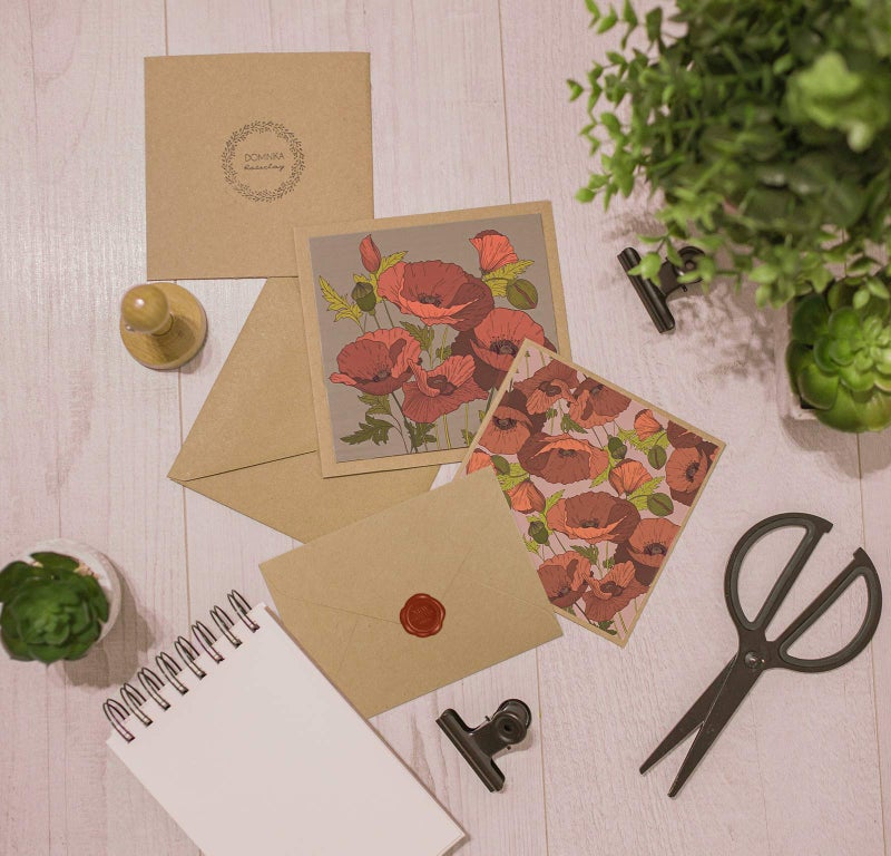 ValBox 4.6x6.3" Kraft Envelopes 100 PCS 120 GSM Brown Contour Flap Invitation Envelopes for Baby Shower, Graduation, Wedding, Invitations - Gummed Flap - Image 3